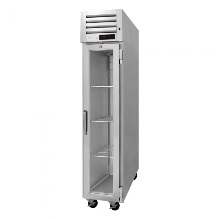 Turbo Air Pro-15H-G Commercial Glass-Door Heated Reach-In Cabinet – Pro Series, Single Section 1