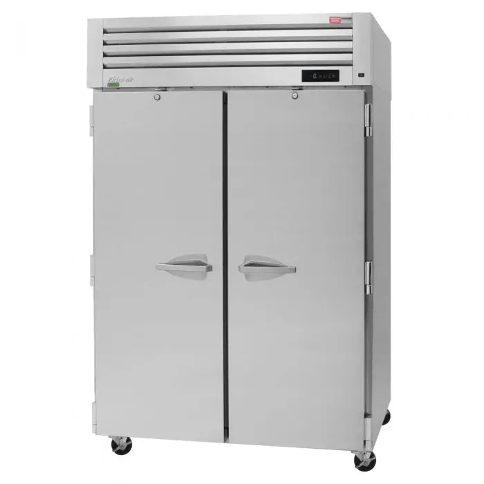 Turbo Air Pro-50F-N Pro Series Reach-In Freezer – 51", Two-Solid-Door, 2-Section, 48.36 Cu. Ft. 1