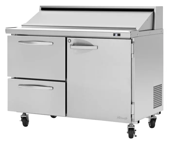 Turbo Air Pst-48-D2R-N Pro Series 48-Inch Sandwich & Salad Prep Unit With 2 Drawers 1