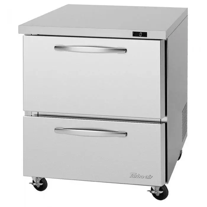 Turbo Air Puf-28-D2-N 2-Drawer Undercounter Freezer 1