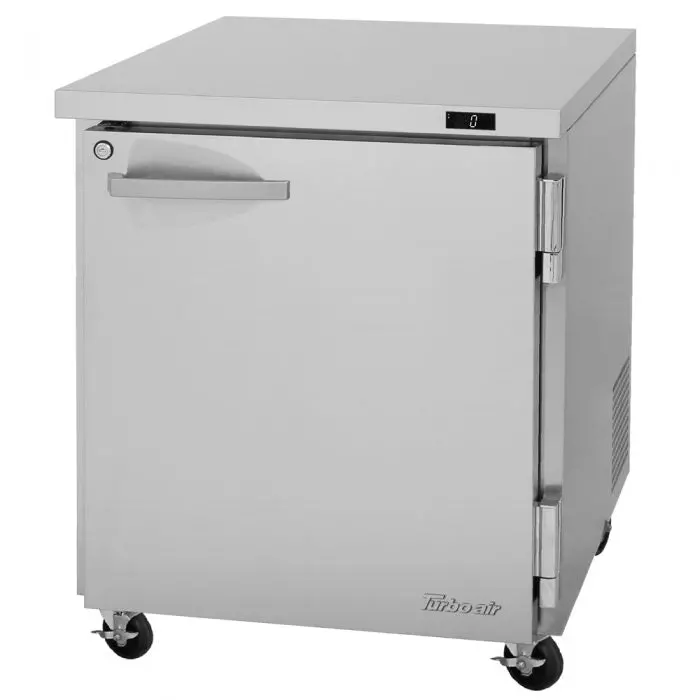 Turbo Air Puf-28-N Commercial Undercounter Freezer – Pro Series, 6.8 Cu. Ft. 1