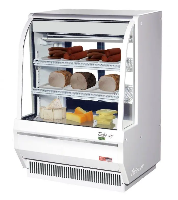 Turbo Air Tcdd-36H-W(B)-N 36-Inch Direct-Cool Deli Display Refrigerator 1