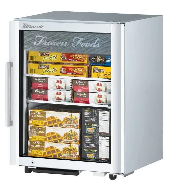 Turbo Air Tgf-5Sd-N Countertop Swing-Glass Merchandiser — White Or Black Finish 1