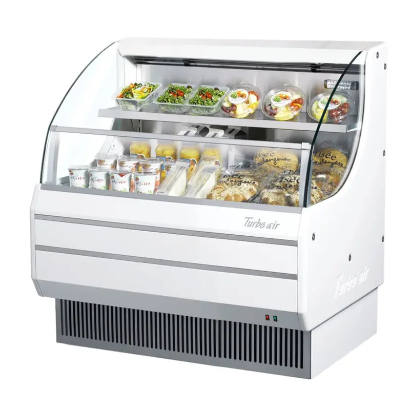 Turbo Air Tom-40Lw-N 39-In Two-Shelf Horizontal Open-Air Cooler, 115V 1