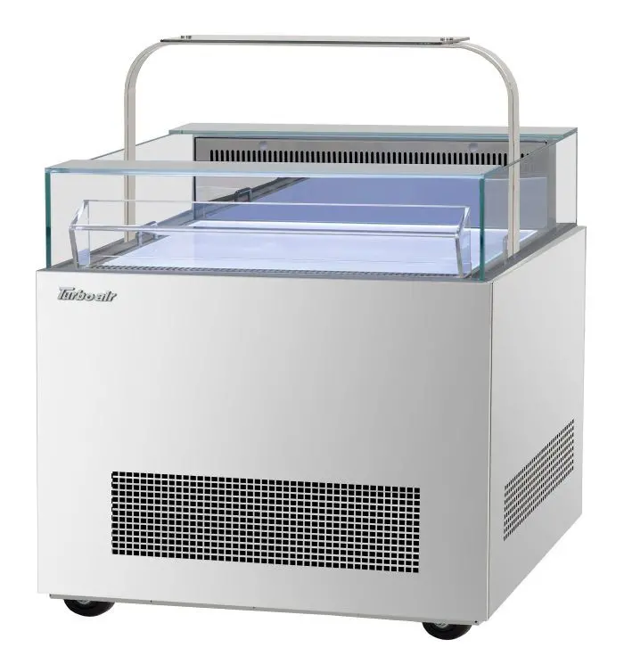 Turbo Air Tos-30Nn-D-S 30-Inch Refrigerated Sandwich And Cheese Display Case With Top Shelf – Stainless Steel 1