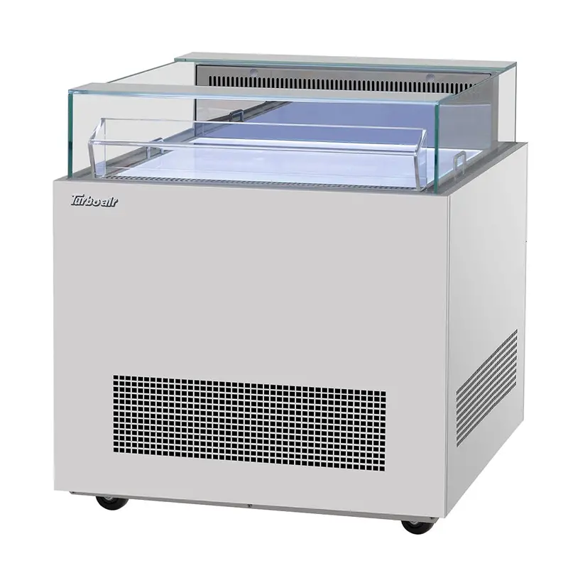 Turbo Air Tos-30Nn-S 30.25-In Single-Level Horizontal Open-Air Cooler – Standard Configuration, 115V 1