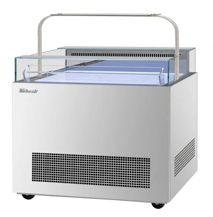 Turbo Air Tos-40Nn-D-S 40-Inch Refrigerated Sandwich And Cheese Display Case With Top Shelf – Stainless Steel 1