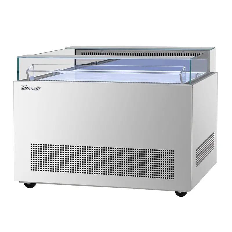 Turbo Air Tos-50Nn-S 50.25-In Single-Tier Horizontal Open-Air Cooler – Standard Model, 115V 1