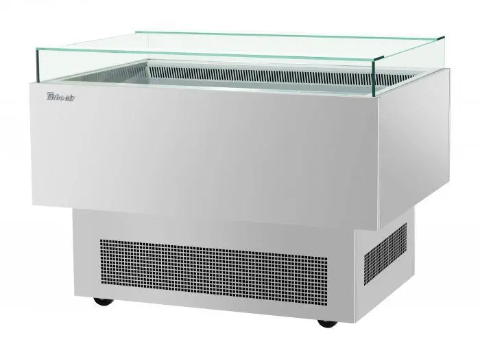 Turbo Air Tos-50Pn-S Pillar-Style Sandwich & Cheese Display Case – 50" Width, Stainless Steel 1