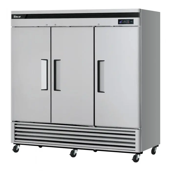 Turbo Air Tsf-72Sd-N Super Deluxe Reach-In Freezer – 81", Triple-Section, 63.8 Cu. Ft. 1
