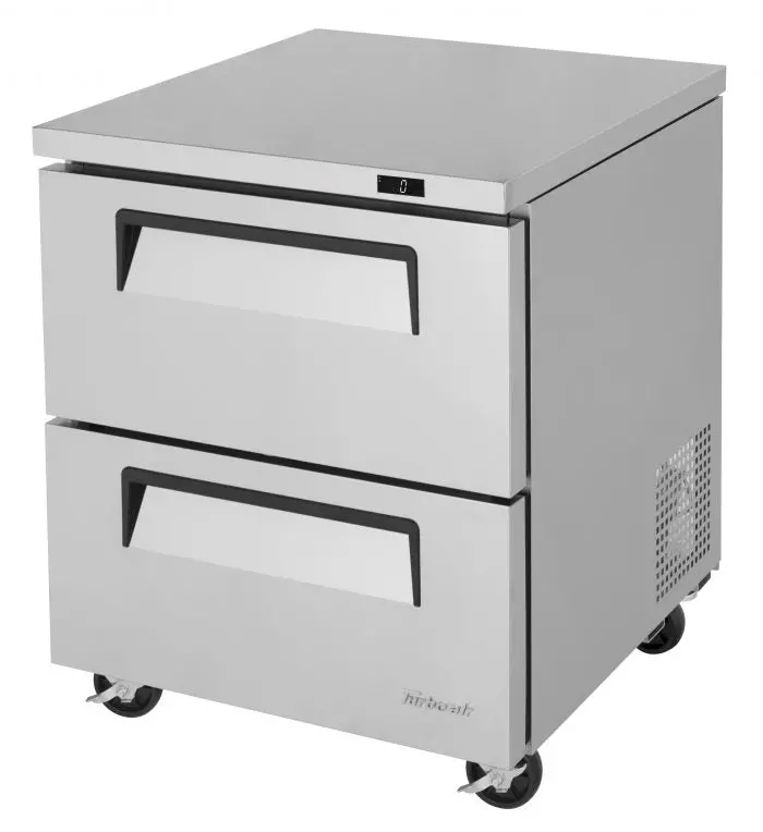 Turbo Air Tuf-28Sd-D2-N Two-Drawer Undercounter Freezer 1