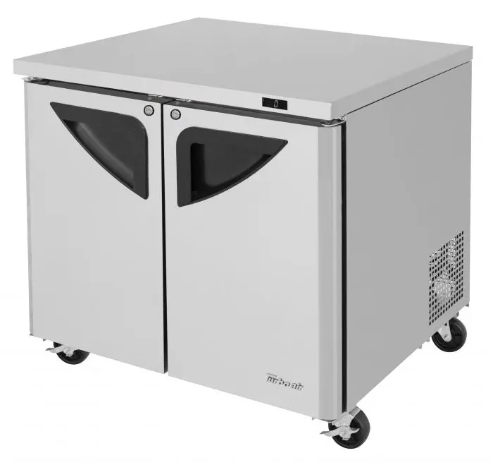 Turbo Air Tuf-36Sd-N Compact Dual-Door Undercounter Freezer 1