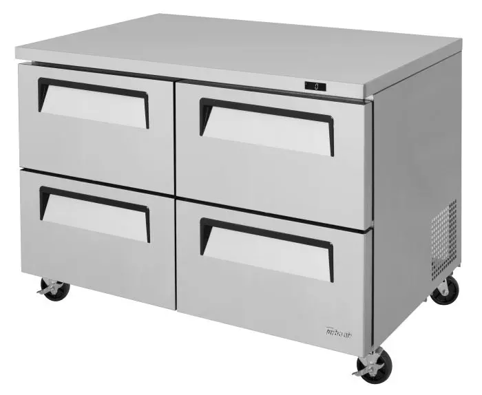 Turbo Air Tuf-48Sd-D4-N Four-Drawer Undercounter Freezer 1