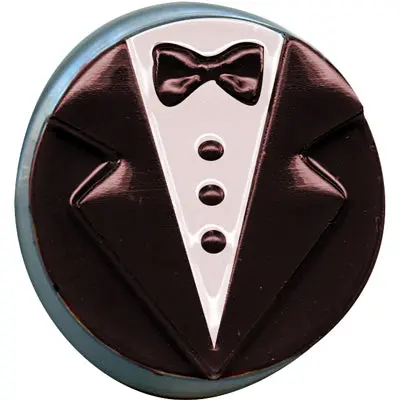 Tuxedo And Dress Themed Sandwich Cookie Chocolate Mold – Product #90-161502 1