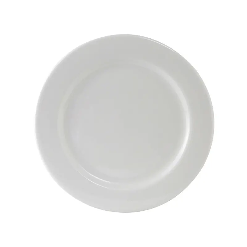 Tuxton Ala-104 Alaska Porcelain Dinner Plate – 7.5", White (Pack Of 9) 1