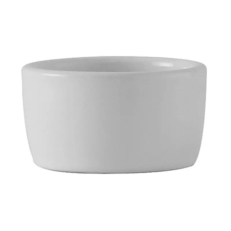 Tuxton Bwx-0203 White 2 Oz. China Ramekin Pipkin, Pack Of 12 1