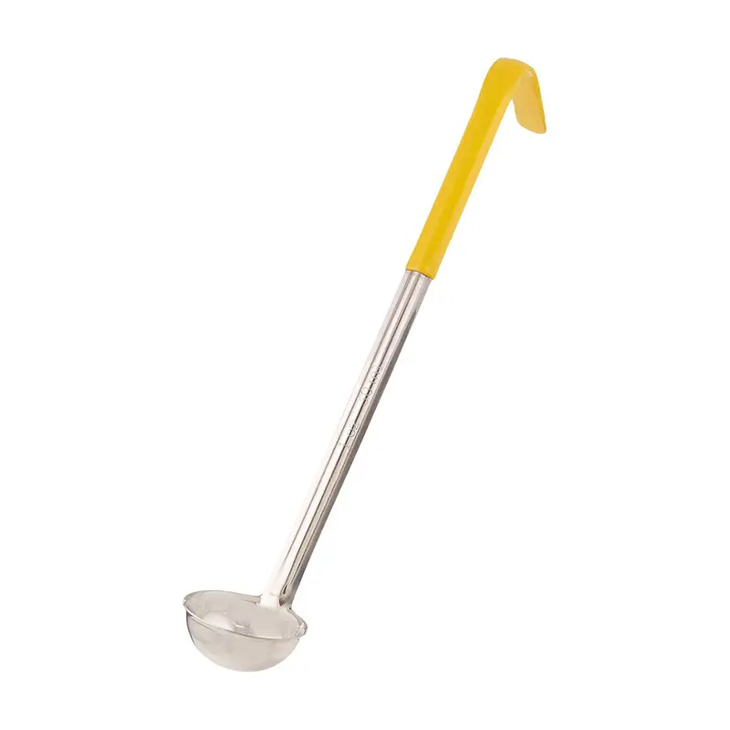 Update International Stainless Steel Ladle – 1 Oz, Yellow Handle 1