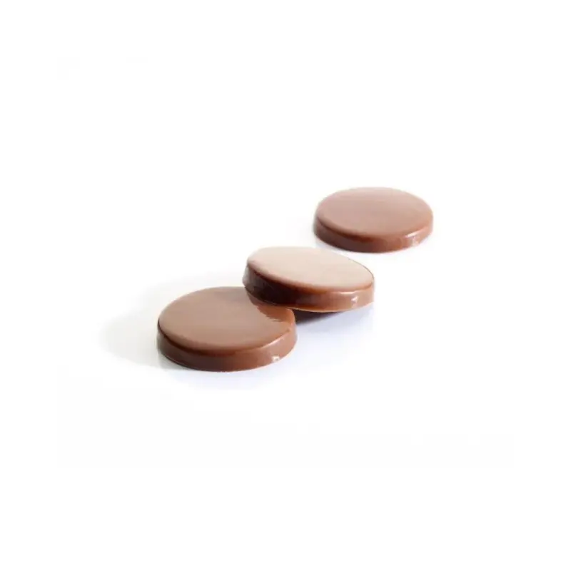 Van Leer Milk Chocolate Melts – Ezmelt Compound, 30 Lb Bulk 1