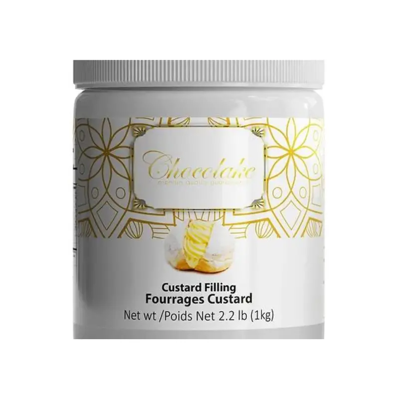 Vanilla Custard Chocolate Filling – 1 Kg Tub 1