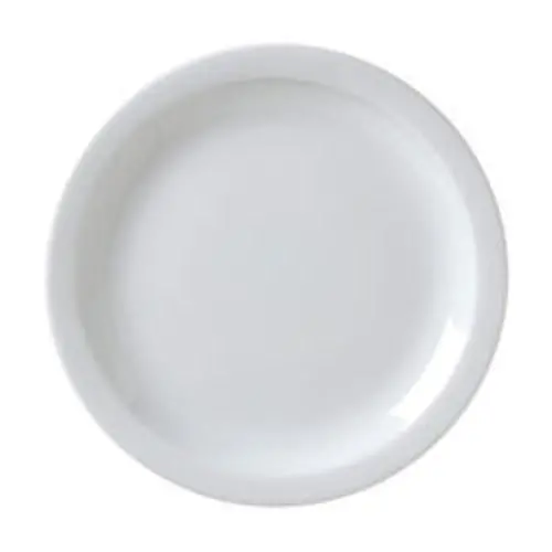 Vertex Cat-6 Argyle & Catalina Narrow Rim Plate – 6.5" Ceramic Appetizer Plate (Pack Of 6) 1