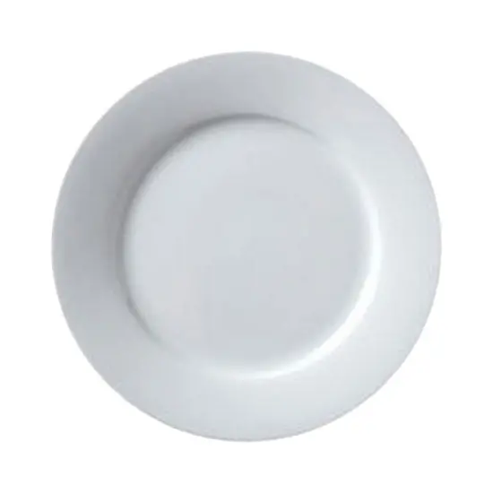 Vertex China Arg-21 Argyle Wide-Rim Dinner Plate – 12" Heavy-Duty Round Plate (Pack Of 6) 1