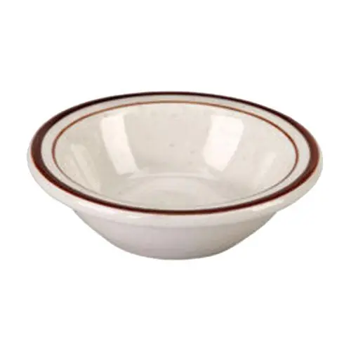 Vertex Crv-11 Caravan Fruit Bowl – 4.75 Oz Brown Speckled Ceramic Bowl (Pack Of 6) 1