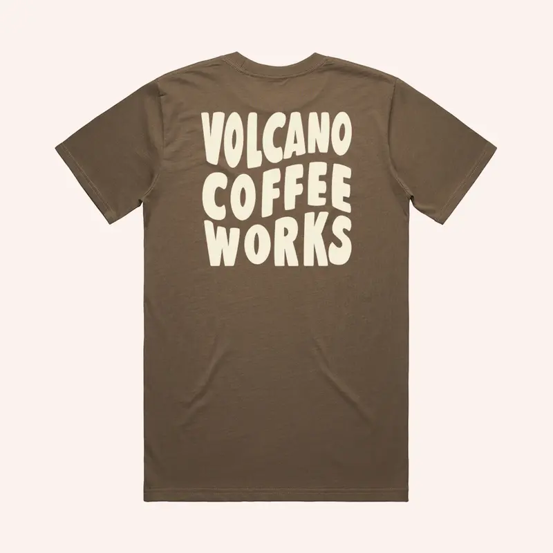 Volcano Graphic Cotton T-Shirt 1