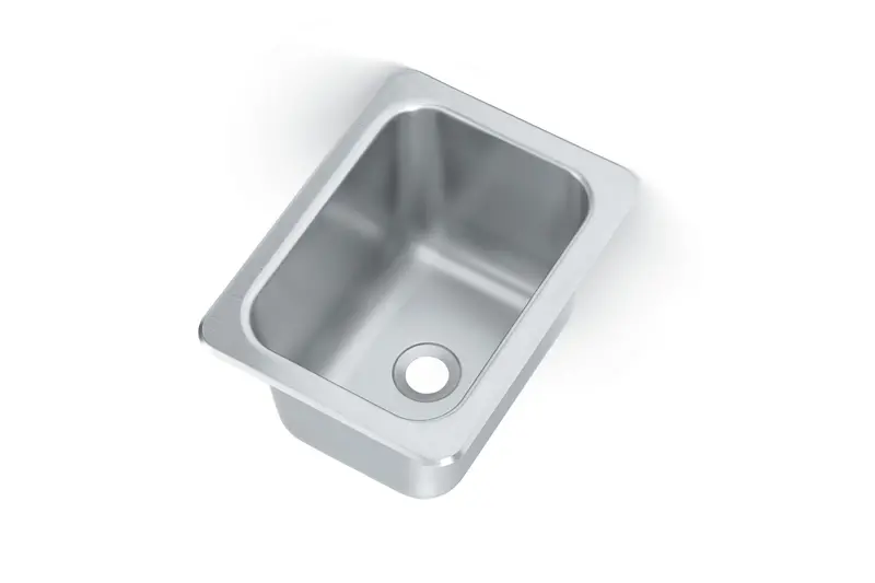 Vollrath 13" X 17" X 10" Single-Bowl Stainless Steel Sink – Model 101-1-2 1
