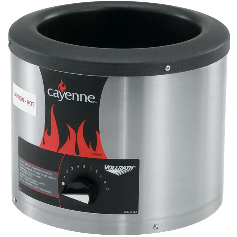 Vollrath Cayenne Countertop Round Warmer – 4 Qt Capacity 1