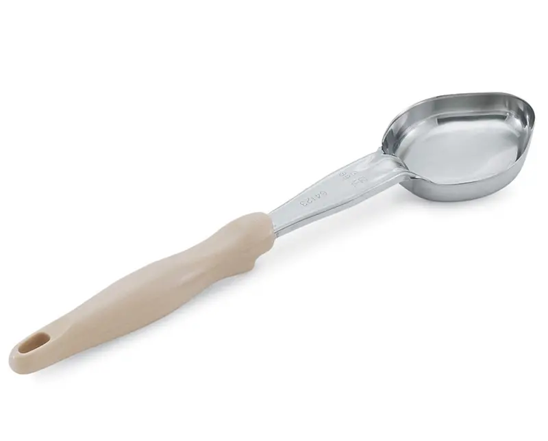Vollrath Color-Coded Oval Spoodle — Heavy-Duty Stainless Steel Serving Tool With Drain Holes 1