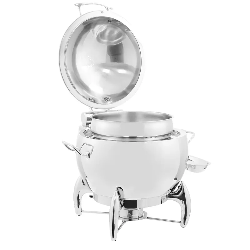 Vollrath D-Lux Round Buffet Chafer Soup Station – 11-Quart Capacity (Final Sale) 1