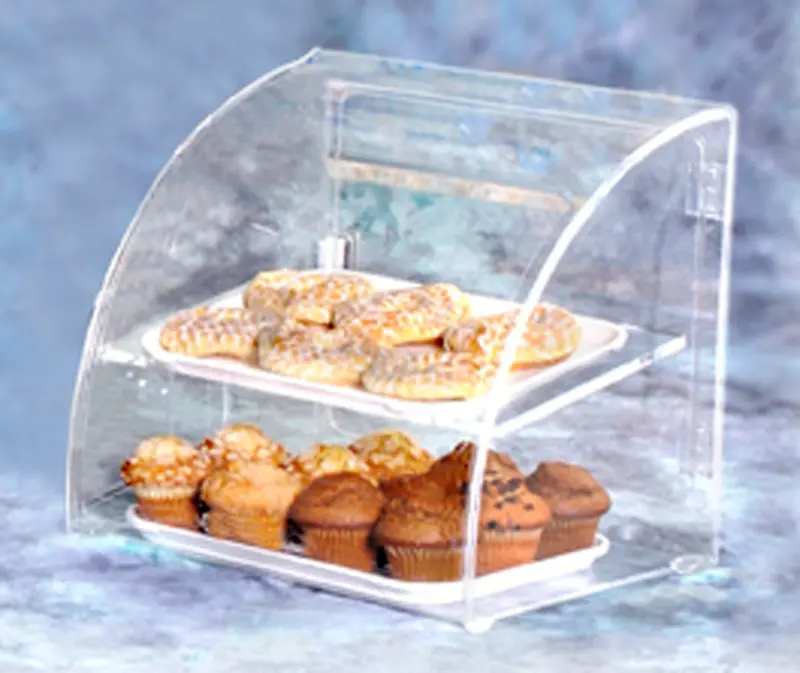 Vollrath Euro Curve Acrylic Bakery Case With 2 Trays And Rear Access Door (Final Sale) 1