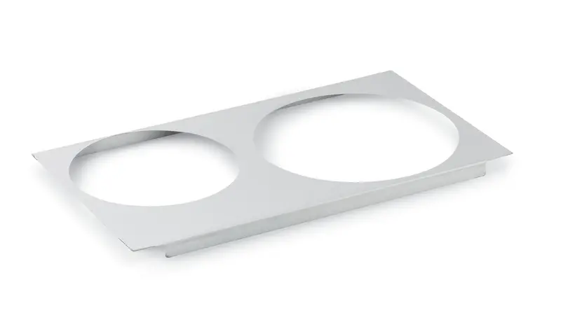 Vollrath Full-Size Dual-Opening Adapter Plate For 7-Qt & 11-Qt Round Inserts 1