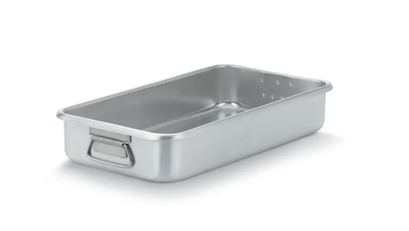 Vollrath Heavy-Duty Aluminum Roaster Pan – 11.25 Qt 1