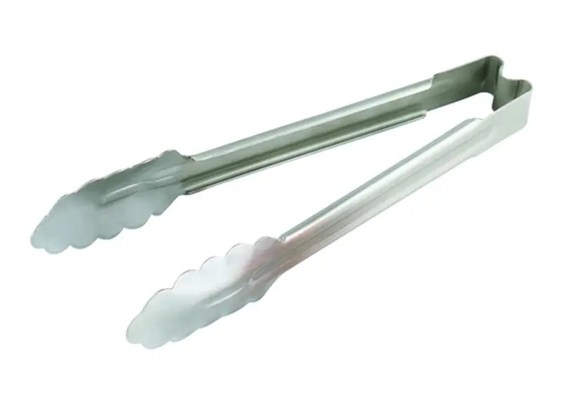 Vollrath Heavy-Duty One-Piece Utility Tongs — 16-Inch Stainless Steel 1