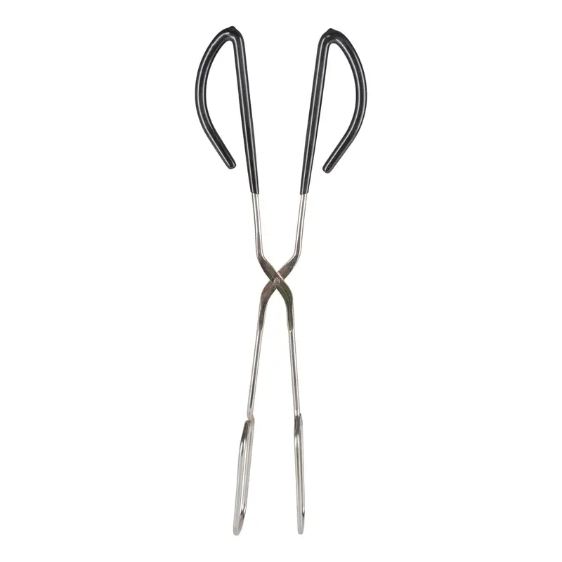 Vollrath Heavy-Duty Scissor-Style Tongs – 15-Inch, Black Handle With Wire Construction 1