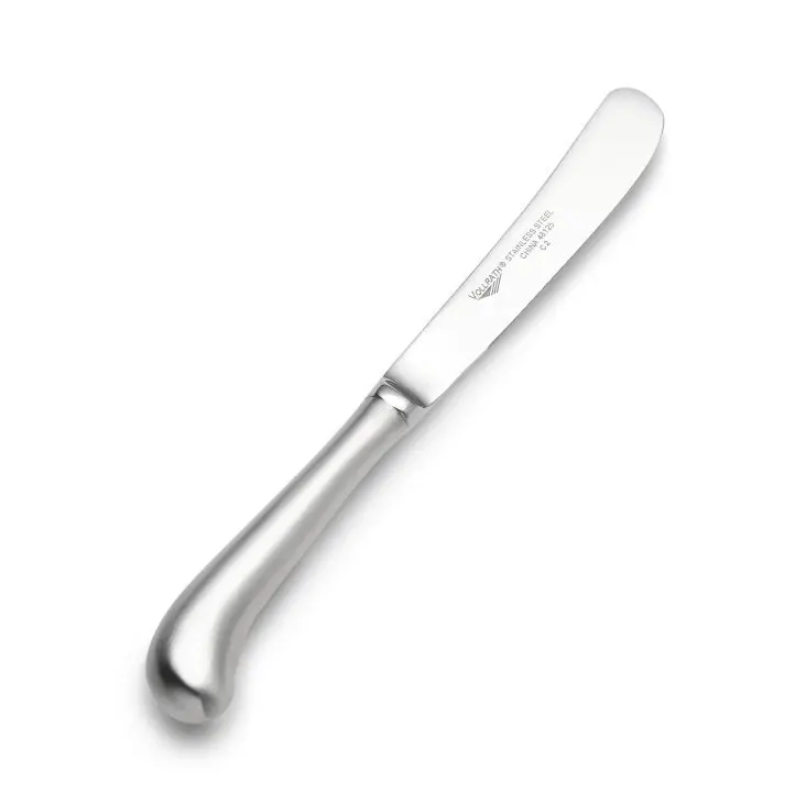 Vollrath Queen Anne Butter Knife Set – 12-Piece, Stainless Steel 1