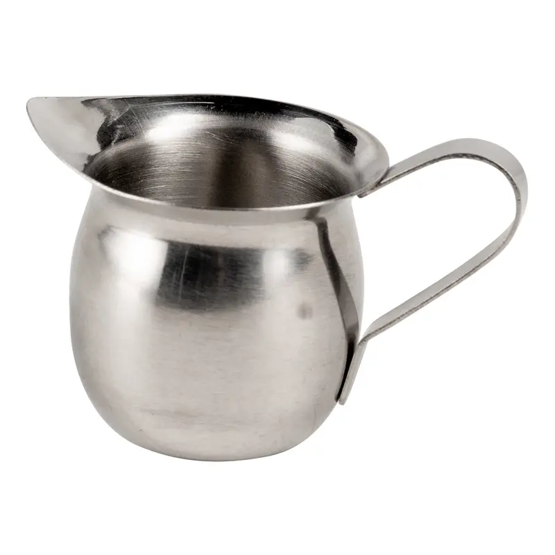 Vollrath Stainless Steel Bell-Style Creamer For Elegant Service 1