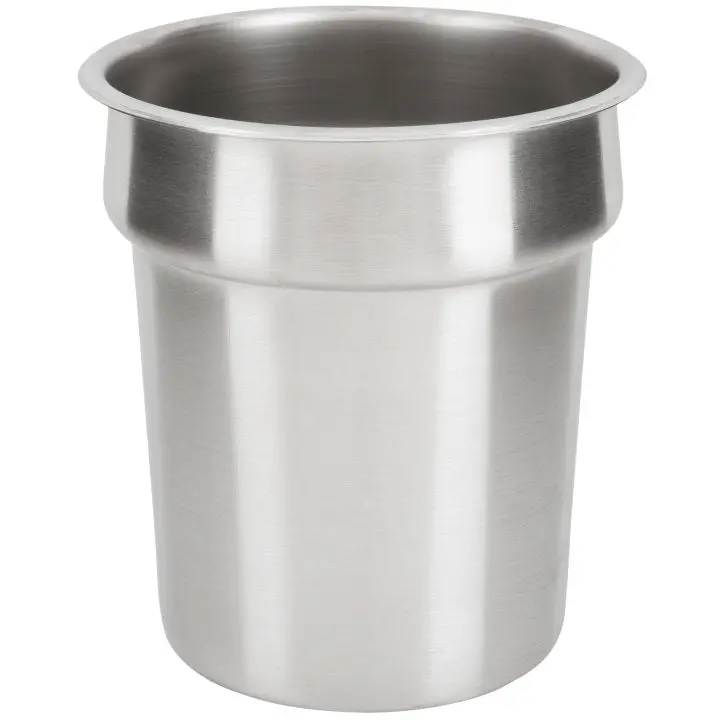 Vollrath Stainless Steel Round Insert For Buffet Stations 1