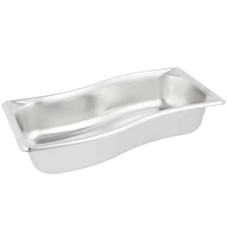 Vollrath Super Pan 1/3 Size Inner Wild-Shape Food Insert – 22-Gauge Stainless Steel 1