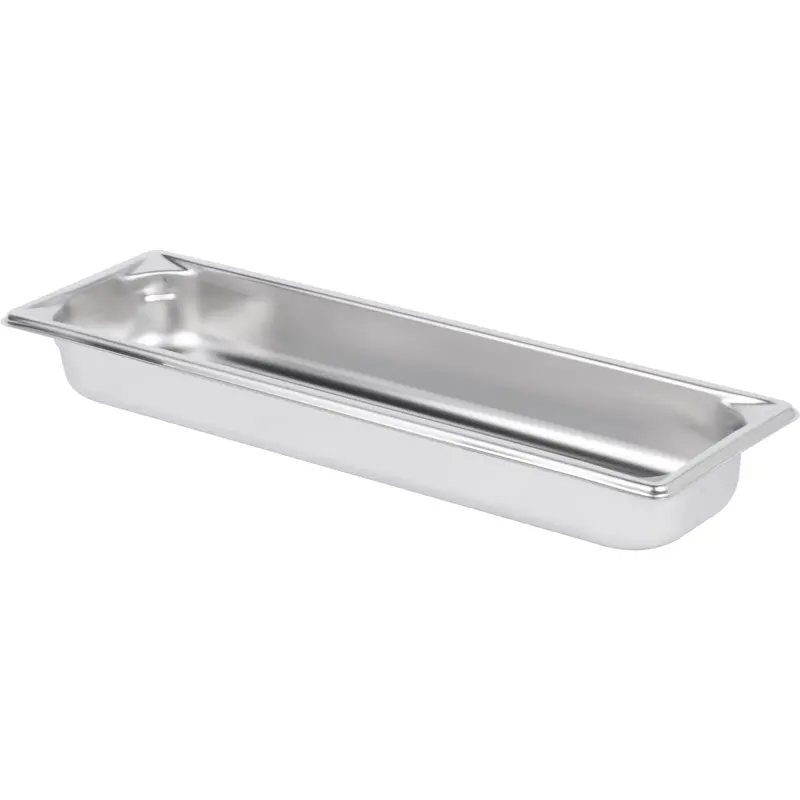 Vollrath Super Pan 3-Half-Long Food Pan – 22-Gauge Stainless Steel, Heavy-Duty 1