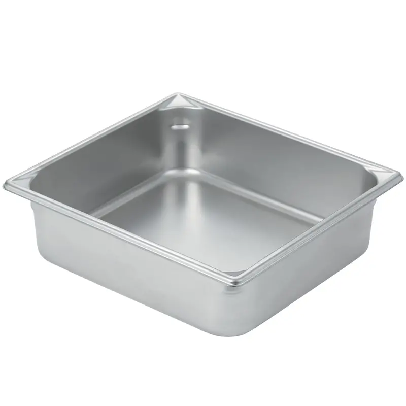 Vollrath Super Pan V 2/3 Size Food Pan – Heavy-Duty 22-Gauge Stainless Steel 1