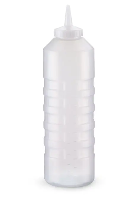Vollrath Traex Clear 24-Ounce Squeeze Bottles – 12-Pack 1