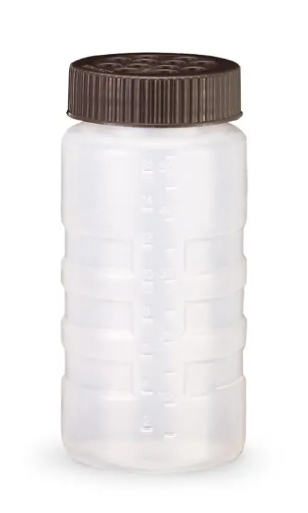 Vollrath Traex Dripcut 16 Oz Extra-Coarse Dredging Dispenser – Clear/Brown 1