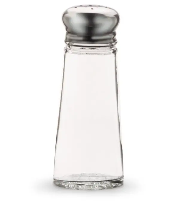 Vollrath Traex Dripcut 3 Oz Salt And Pepper Shaker – Glass & Stainless Steel 1