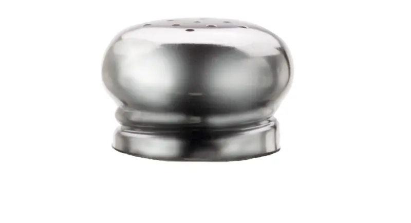Vollrath Traex Dripcut Nostalgic Salt & Pepper Shaker Top – 2 Oz Retro Style 1