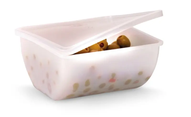 Vollrath Traex Kondi-Keeper 1-Quart Condiment Holder Insert – White 1
