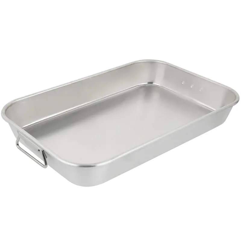 Vollrath Wear-Ever Roasting Pan With Riveted Handles – 13" X 9", Aluminum 1
