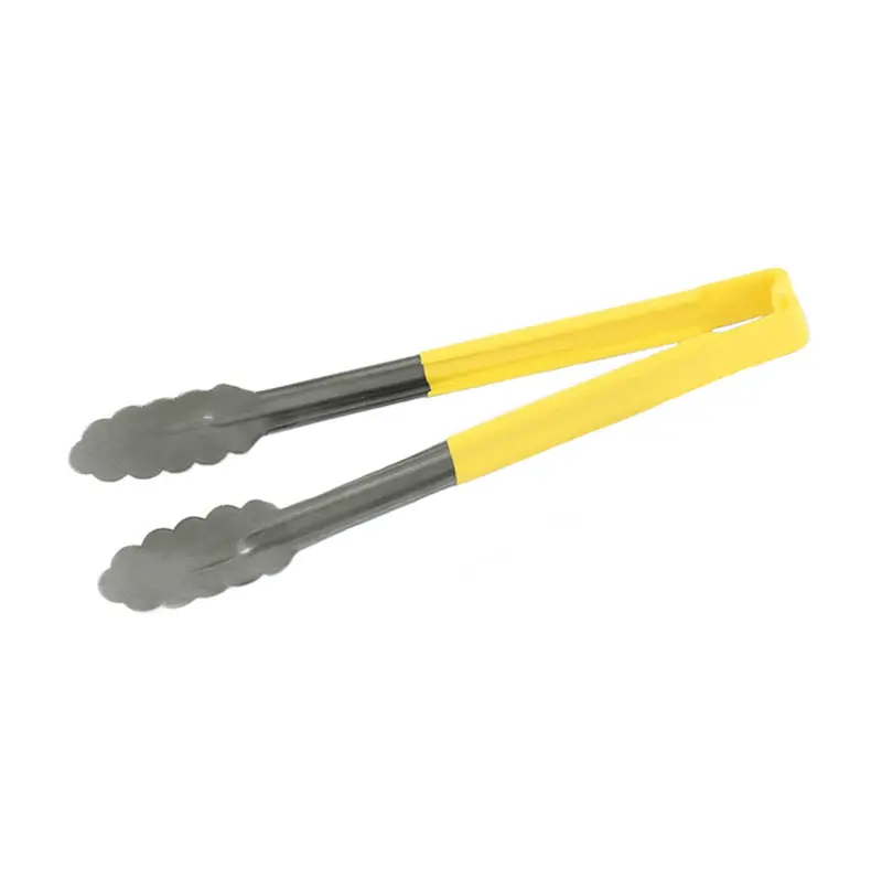 Vollrath Yellow 12-Inch Heavy-Duty Utility Tongs 1