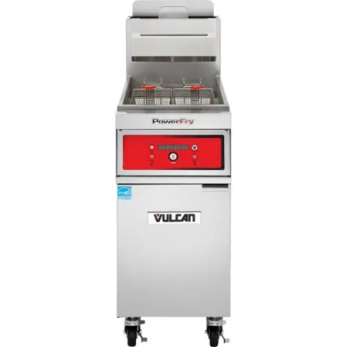 Vulcan 1Vk45A Vk Powerfry Stainless Steel Gas Fryer – 45 Lb Capacity 1